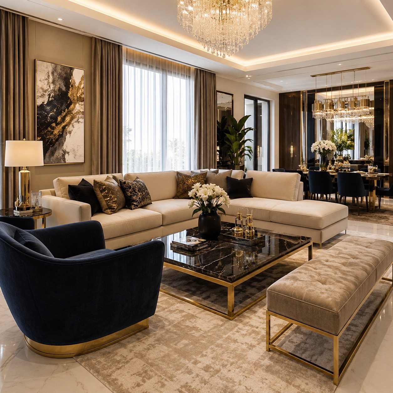 Used living room furniture collected for cash in Dubai